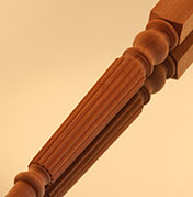 REEDED CHAIR LEG